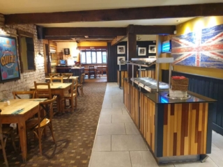 sunday carvery station at the nags head restaurant in chichester