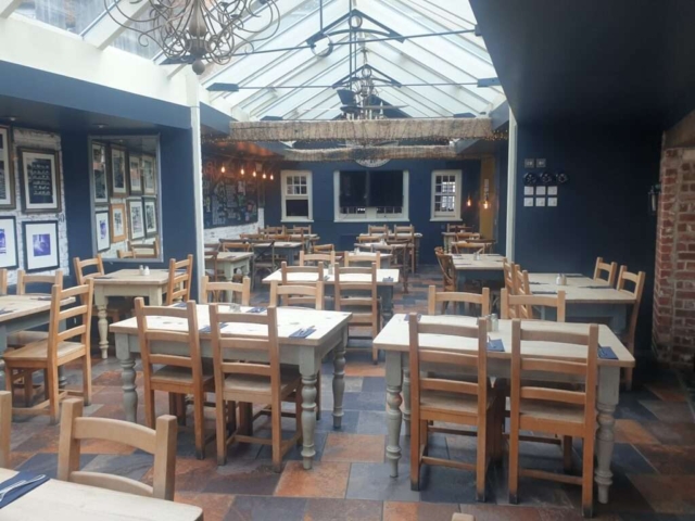 long view of the nags head restaurant in chichester