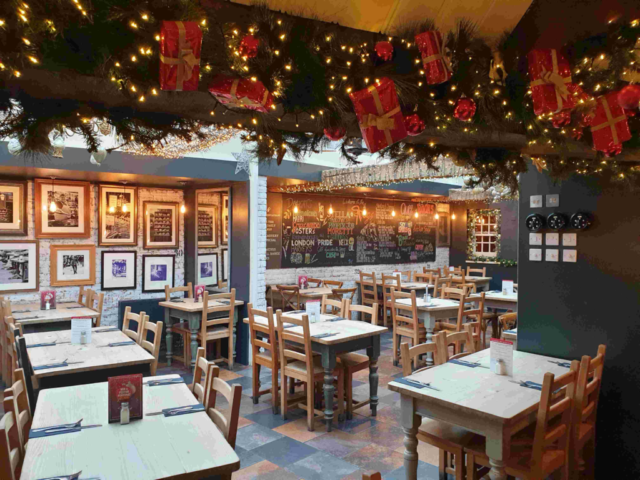 Nags Head Chichester Restaurant Christmas 1